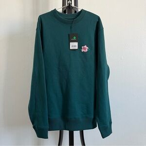 Men's Bad Birdie Azalea Crewneck in Lush Green Size Medium NWT